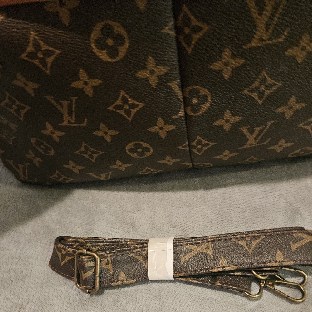 Monogram Canvas Extra Large Clutch/ Crossbody - Picture 6 of 6